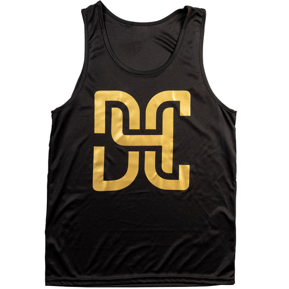 Black and Gold Tank Top